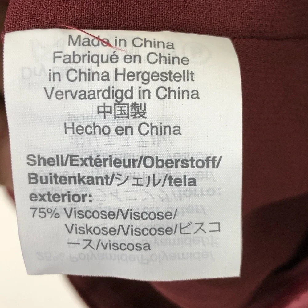 J Crew burgundy velvet top